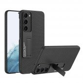 Samsung Galaxy S23 Plus Kılıf Kıpta Standlı Kapak - 1