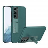 Samsung Galaxy S23 Plus Kılıf Kıpta Standlı Kapak - 12