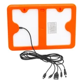 Powermaster 6 Volt 1.33 A 8 Watt Solar Güneş Enerji Paneli Çoklu Şarj Cihazı Kamp Tipi Güneş Enerjisi Şarj Cihazı - 2