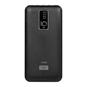 POWERWAY TX108 10000 MAH SİYAH GÖSTERGELİ EKSTRA KABLOLU 4 ÇIKIŞLI POWERBANK - 8
