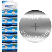 Beston Alkalin AG13/357 LR44 Düğme Pil 10'lu Paket BST-LR44 thumbnail 4
