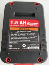 Bauer 20V 1.5Ah Li-ion Akü 1701C-B (Kutusuz) - 6