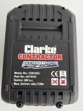 Clarke 18V 4.0Ah Li-ion Akü CON180Li (Kutusuz) - 5