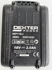 Dexter Power 18V 2.0Ah Li-ion Akü ABP118L2 2.El - 5
