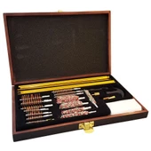 27 Parça - Özel Ahşap Kutulu - Profesyonel - Evrensel Tabanca Temizleme Seti thumbnail 6