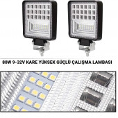 42 LED Combo Aydınlatma Off Road Tekne Çalışma Lambası 126W A143 - 2