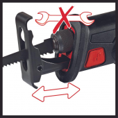 Einhell TE-AP 18 Li Akülü Kılıç Testere + 2x2,5 Ah StarterKit + Bez Çanta thumbnail 3