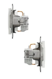 Schneider Asfora Beyaz Sıva Altı Topraklı Priz - 10 ADET Çerçeveli thumbnail 2