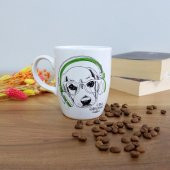 Veraart I am Hipstar Man Beyaz Oval Kupa - 1