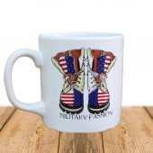 Veraart Military Fashion Beyaz Silindir Kupa - 4