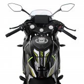 GP Kompozit CF Moto 250 SR 2020-2024 Uyumlu Tank Pad Seti Siyah - Kırmızı - 2