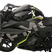 GP Kompozit CF Moto 250 SR 2020-2024 Uyumlu Tank Pad Seti Siyah - Kırmızı - 3