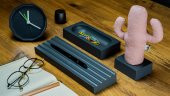 Kayigo Gri Woody Üçlü Ofis Seti- Pembe Kaktüs - 3