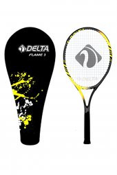 Delta Flame 27 İnç L3 Grip Yetişkin Tenis Raketi - 1