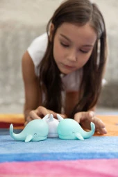 Dhink Baby Narval Gece Lambası Mavi thumbnail 5