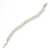 925 Ayar Gümüş Euro Kral Bileklik thumbnail 3