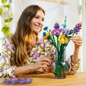 LEGO® Icons Kır Çiçekleri Buketi 10313 Yapım Seti - Yetişkinler Için Dekoratif ve Koleksiyonluk Kendin Yap Çiçek Buketi Yapım Seti (939 Parça) - 9