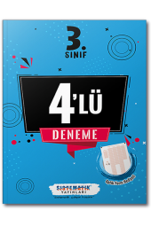 Sistematik Yayınları 3.Sınıf 4 lü Deneme Sınavı - 1