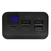 Konfulon A19 Dijital Ekranlı Powerbank 30.000 mAh Hızlı Şarj thumbnail 4