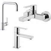 Artema Flo S Batarya Seti, Banyo + Lavabo + Eviye Bataryası - 1