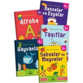 Floki Çocuk 5 Yaş Noktaları Birleştirelim Okul Öncesi Eğitici Aktivite Seti (5 Kitap) - 1