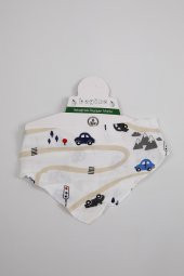 Müslin Fular Bebek Önlük 15897 - 4