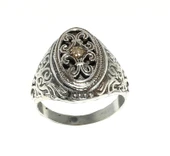 Konstantinapol Tasarım Otantik Yüzük thumbnail 3