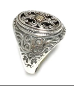 Konstantinapol Tasarım Otantik Yüzük thumbnail 5