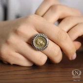 Bizans Sikkesi Gümüş Yüzük thumbnail 1