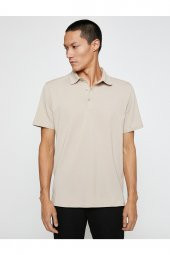 Basic Tişört Polo Yaka Pamuklu - 3
