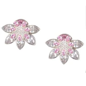 925 Ayar Gümüş Mekik ve Damla Taşlı Küpe thumbnail 2