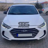 Hyundai Elantra Sinyalli 2016-2018 Uyumlu Batman Yarasa Ayna Kapağı Piano Black Abs Plastik - 1