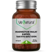 Venatura Magnezyum Malat Takviye Edici Gıda 60 Kapsül - 1