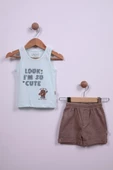 Look Baskı Şortlu Takım 3495 - 4