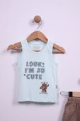 Look Baskı Şortlu Takım 3495 - 5