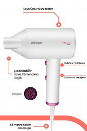 GoldMaster Diamond 2000 w Saç Kurutma Fön Makinesi - 4