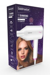 GoldMaster Diamond 2000 w Saç Kurutma Fön Makinesi - 6