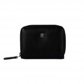 Minbag Girit Deri Kartlık Cüzdan Siyah - 1