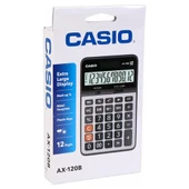 Casio 12 Hane Hesap Makinesi (AX-120B) - 1