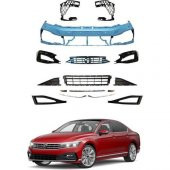 Çmk Volkswagen Passat B 8.5 R Line Ön Tampon Ve Panjur Seti - 1