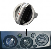 Mazda Bt50 Kalorifer Kademe Ayar Düğmesi Orta [1 Adet] 2006-2008 - 1