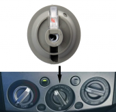 Mazda Bt50 Kalorifer Kademe Ayar Düğmesi Orta [1 Adet] 2006-2008 - 4