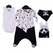 Raccoon 5'li Zıbın Set 84295 - 1