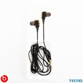 Tecno 2023 Hot Beats 3D Hifi 4 Hoparlörlü Xiaomi Poco M3 3.5mm Jack Girişli Kablolu Mikrofonlu Kulaklık Siyah thumbnail 6