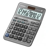 Casio 12 Hane Masaüstü Hesap Makinesi (DF-120FM) - 1