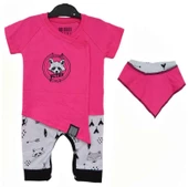 Raccoon Fularlı Kruvaze Tulum 87036 - 3