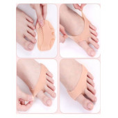 qosrix ORTA PARMAK GEÇMELİ METATARSAL KORUYUCU DELİKLİ PAD KORUYUCU ÖNLEYİCİ - 3