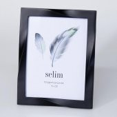 Selim Dekor 5x20 Curved Çerçeve Siyah - 1