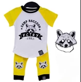 Raccoon Maskeli 2'li Erkek Çocuk Takım 86831 - 3