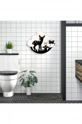 Geyikli WC Kağıtlığı - 2